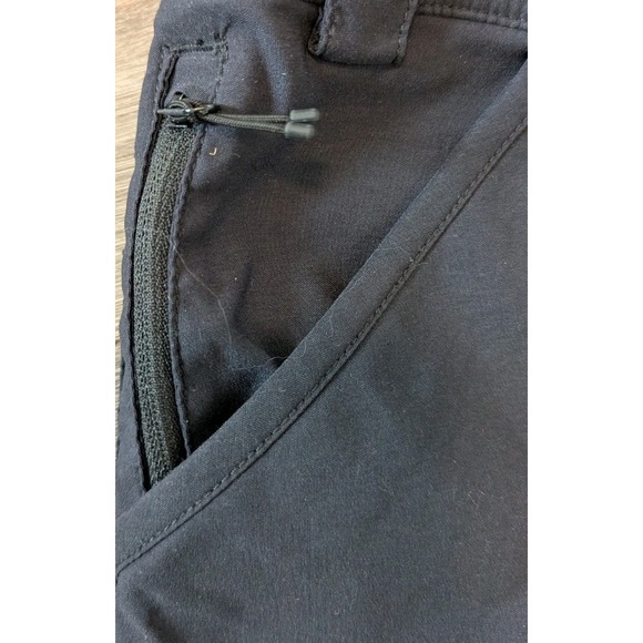 Duluth Trading Co Women 24W Dry on the Fly Navy Blue cargo shorts Nylon Stretch - Picture 7 of 10